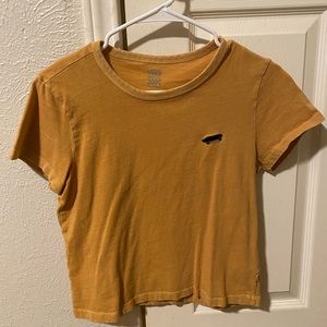 From Vans Yellow T shirt